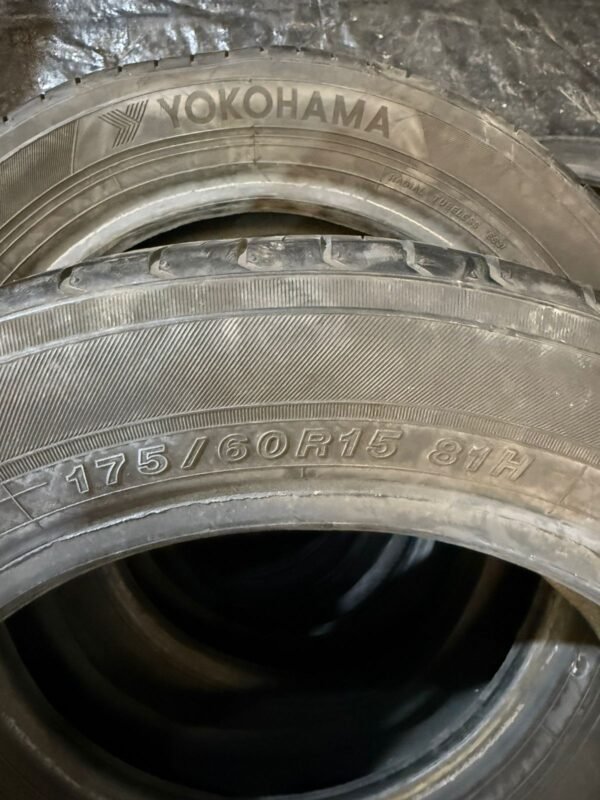 175/60R15 DUNLOP, BRIDGESTONE, YOKOHAMA USED TYRES - Image 2
